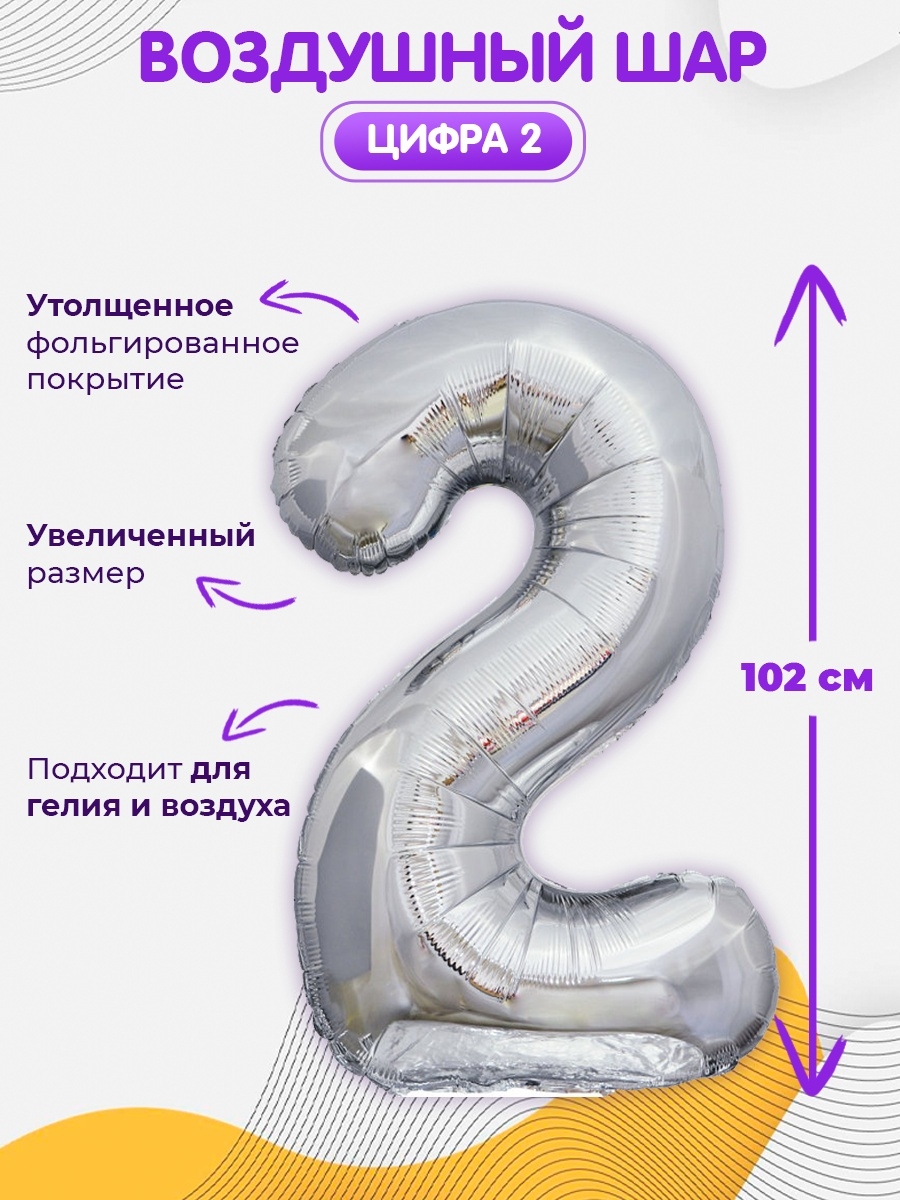 розмір фольгованої кульки цифри з геліем