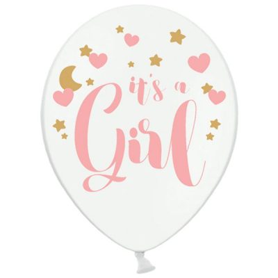 Кулька латексна  Пастель It's a girl 14", артикул 3103-1149