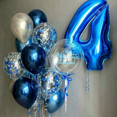 1112-0351 Набір гелієвих кульок із 15 шт
