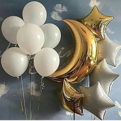 1112-0375 Набор гелиевых шаров из 12 шт
