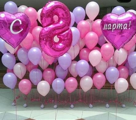 1112-0427 Набор гелиевых шаров из 63 шт