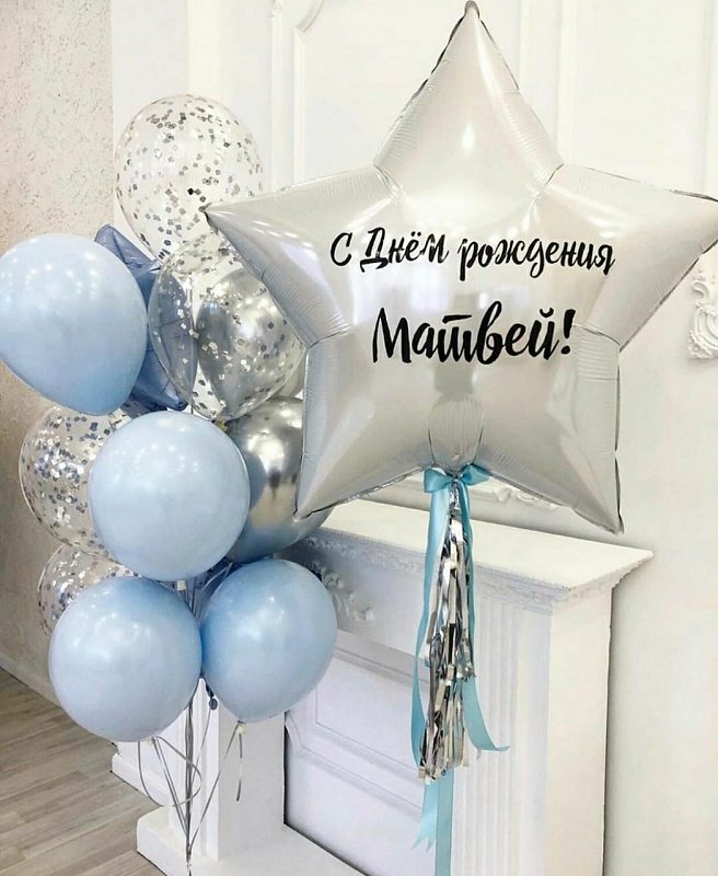 1112-0386 Набір гелієвих кульок із 12 шт