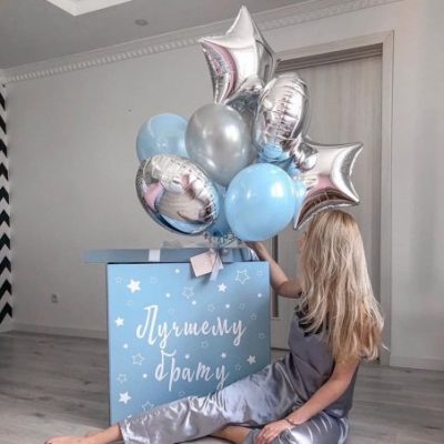 1112-0349 Набір гелієвих кульок із 9 шт