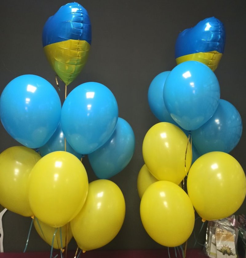 1112-0547 Набір гелієвих кульок із 18 шт