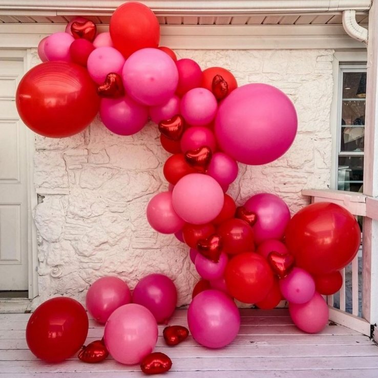 1110-0030 Гирлянда из воздушных шаров, размер 350 на 0 см